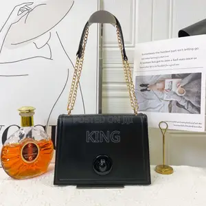 Comforting Black Handbag