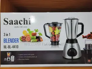 3in1 Saachi Blender 1.5l/Unbreakable Saachi Blender