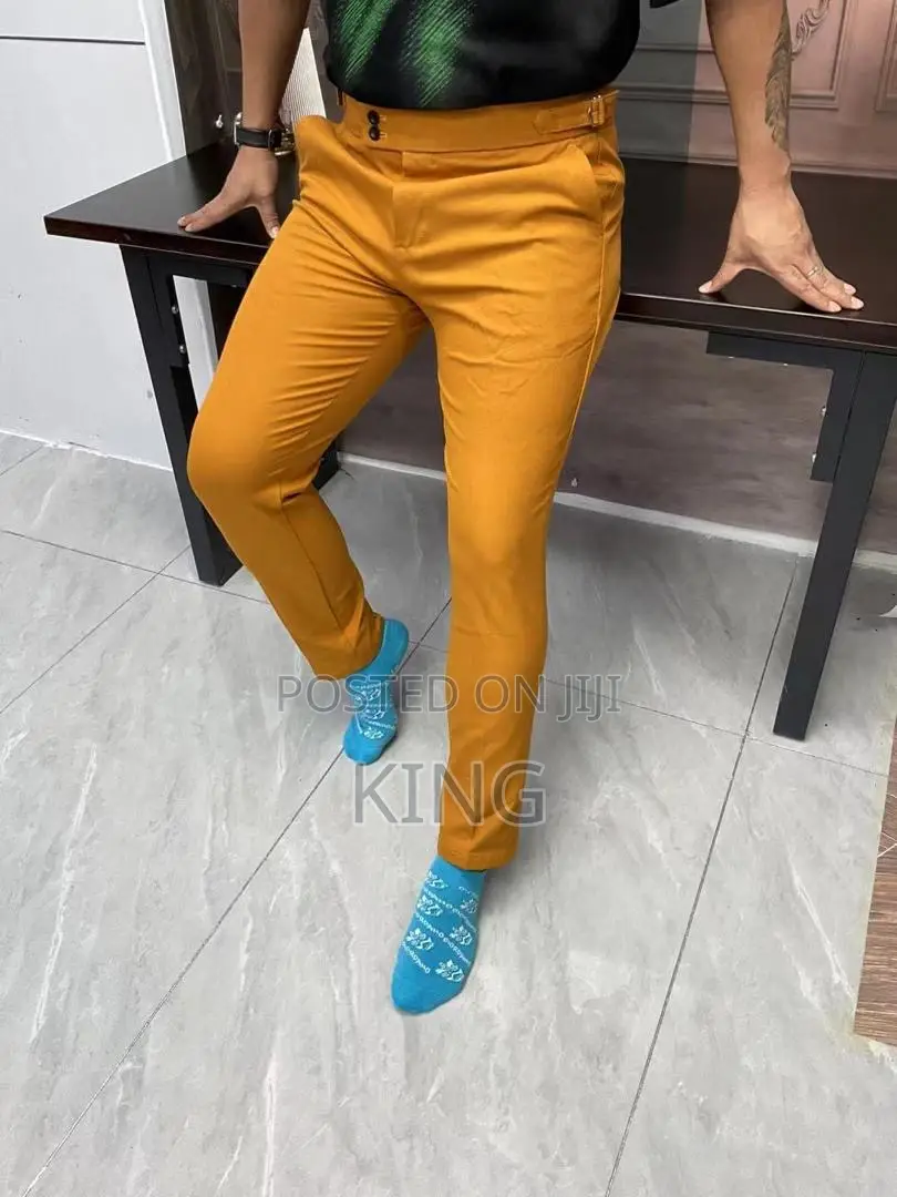 Up-to-Date Beltless Pants