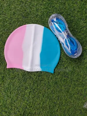 Adjustable Swimming Goggles Cap Set