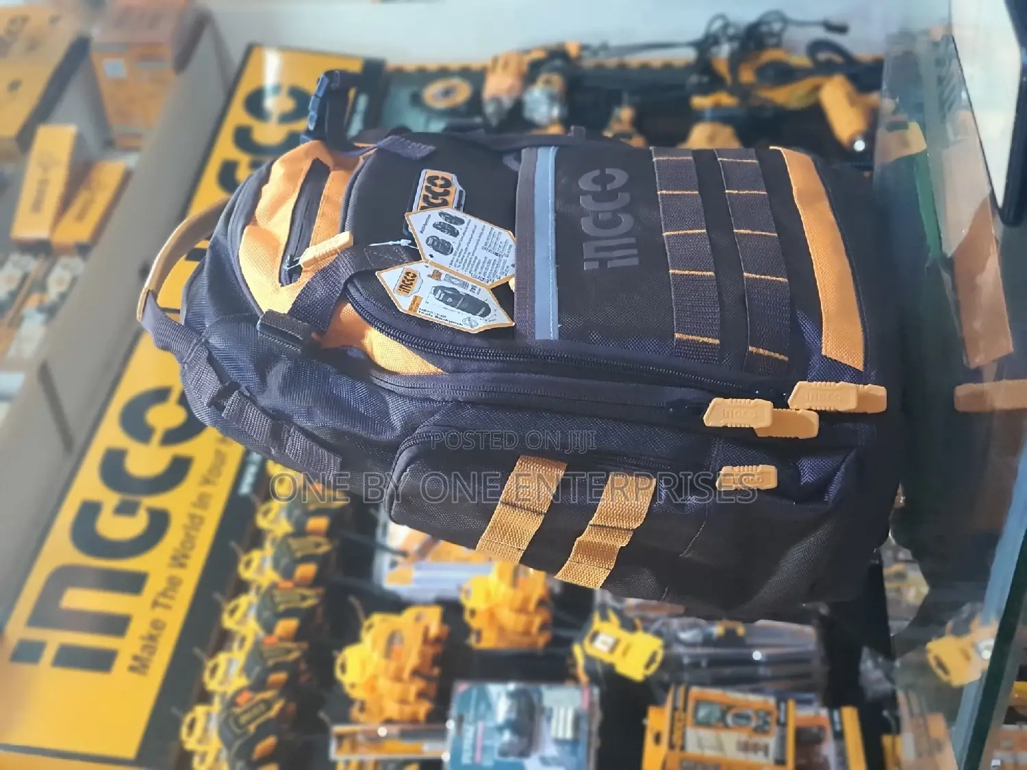 Ingco Heavy-Duty Tools Bag Ingco Tools Backpack