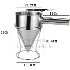 Stainless Steel Donut Dispenser Dough Funnel Pancake Maker