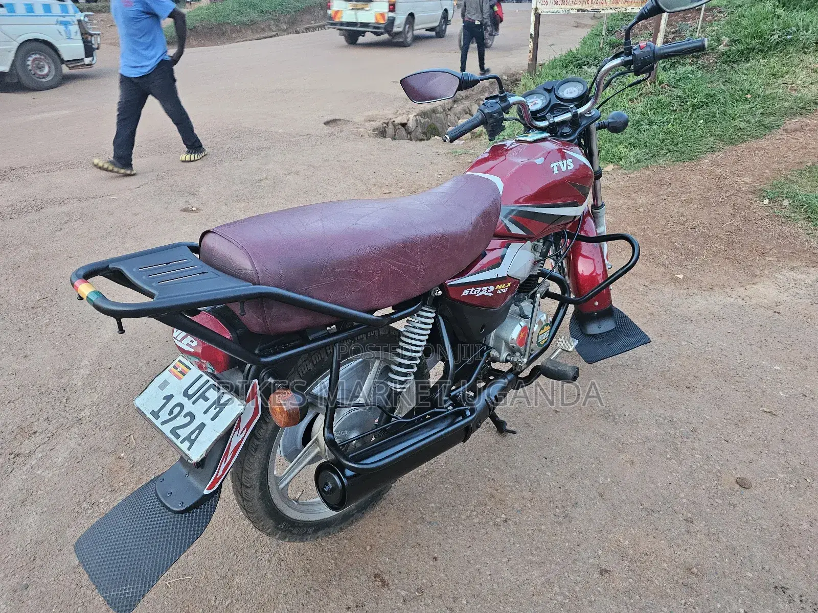 TVS HLX 125 2023 Red