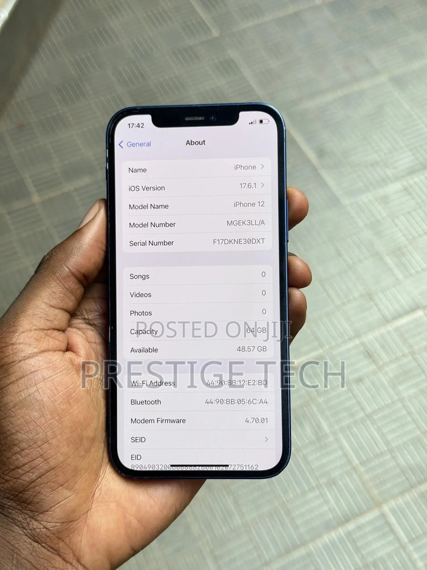 Apple iPhone 12 64 GB Blue