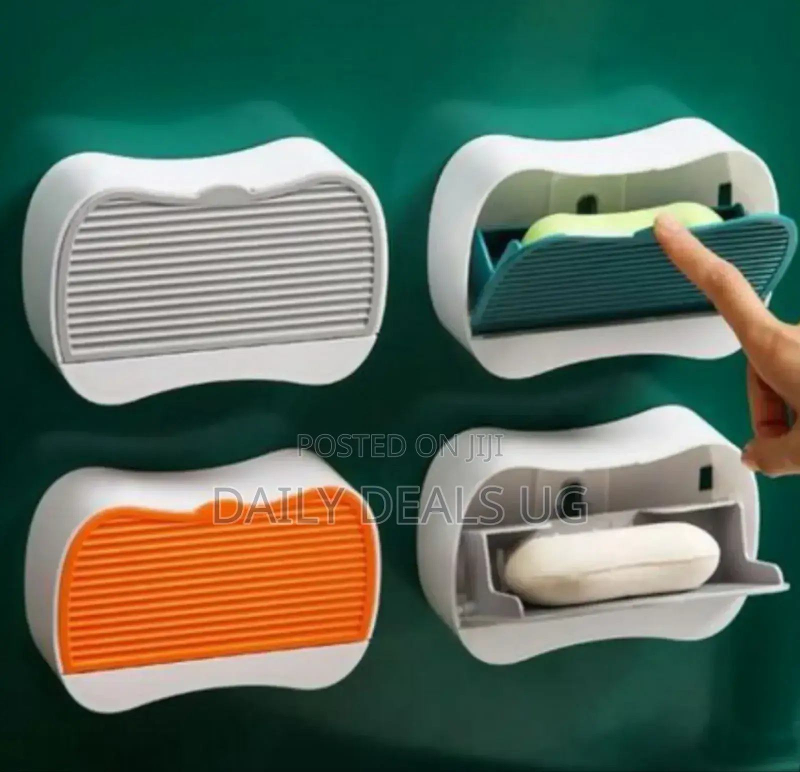Double Mounted Soap Holder