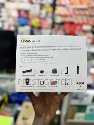 Rode Vlogger Kit (Film Making Kit for Mobile Phones) USB C