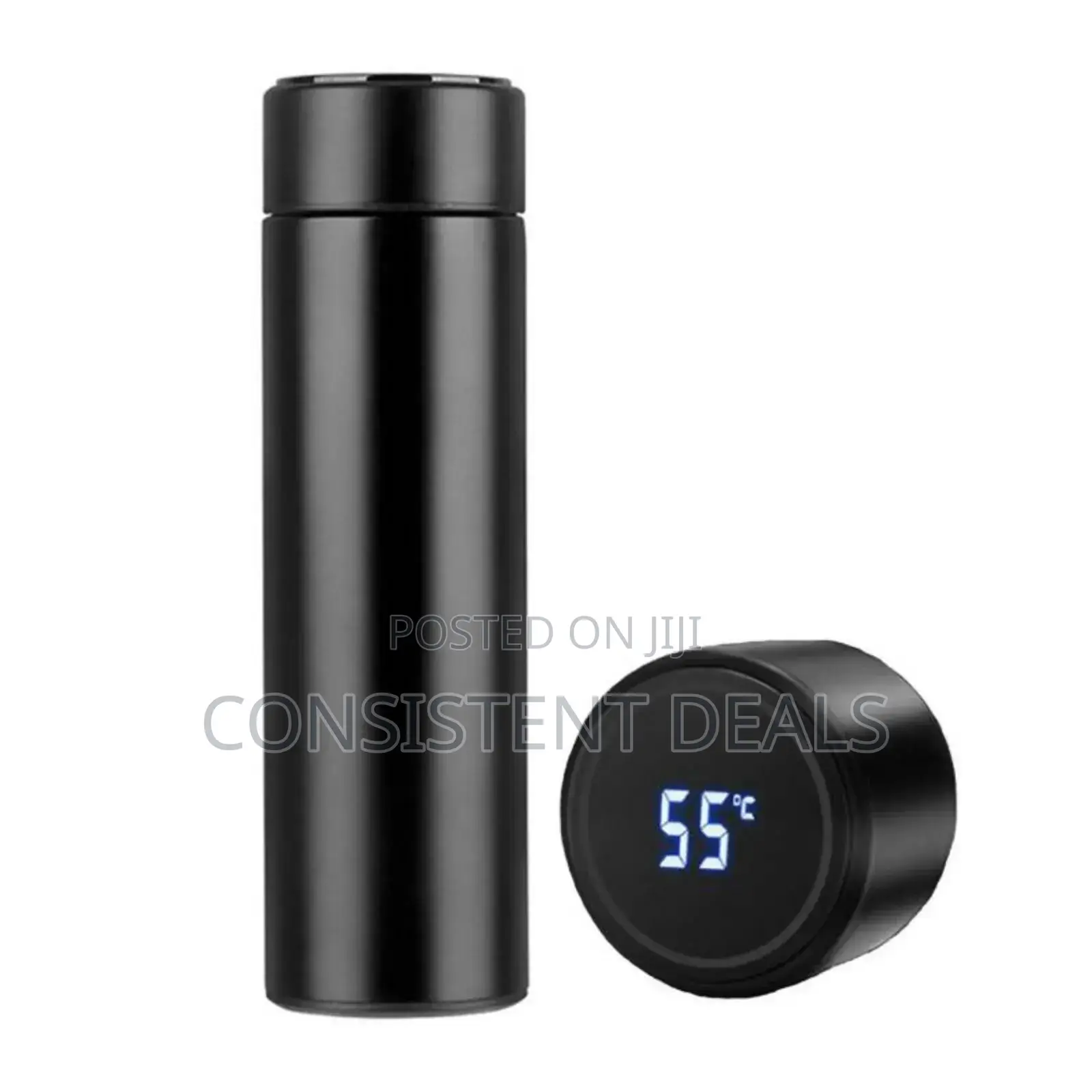 Temperature Display Thermos Water Bottle