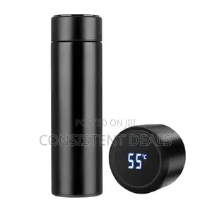 Temperature Display Thermos Water Bottle