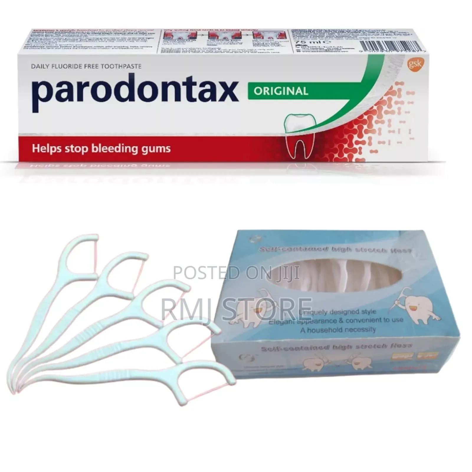 Parodontax Orignal Toothpaste + FREE 100pcs Dental Floss