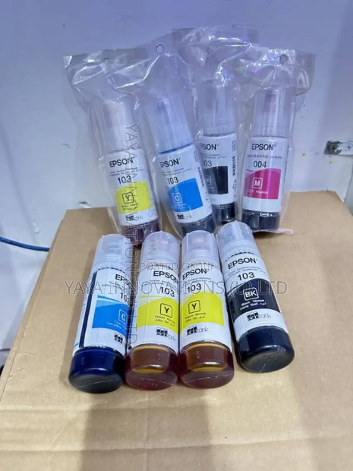 CMYK Epson Refill Ink