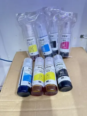 CMYK Epson Refill Ink