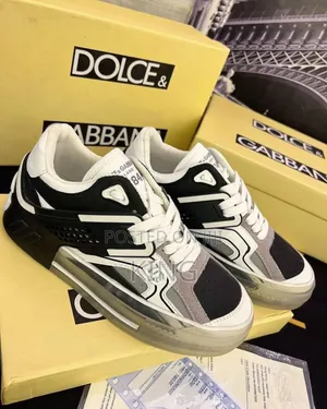 Men Dolce Gabbana Calf Skin 2.Zero Custom Sneakers