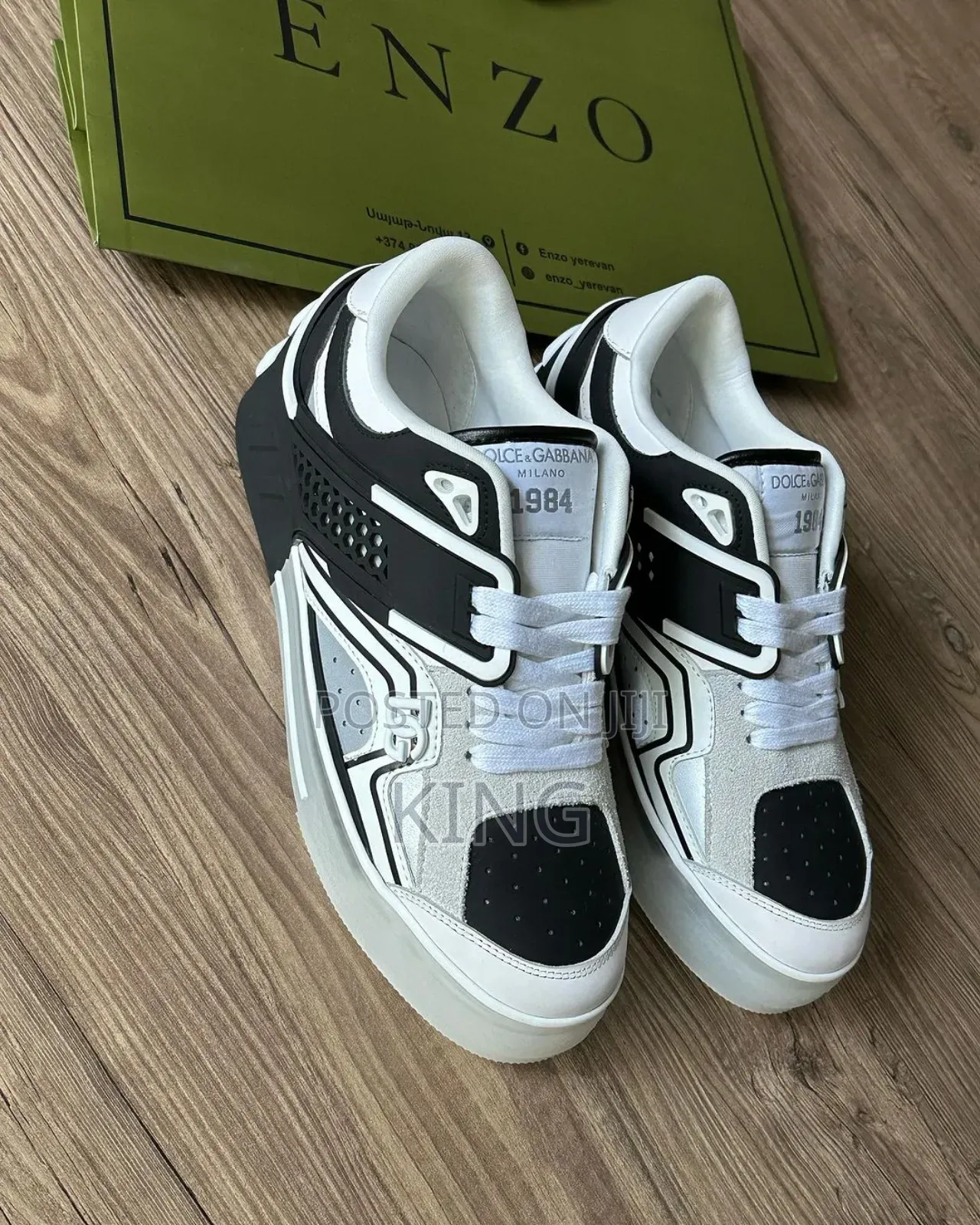 Certified Dolce Gabbana "2.Zero" Sneakers.
