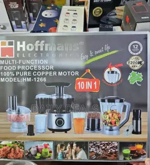 Electric 10 in 1 Hoffman's Food Processors