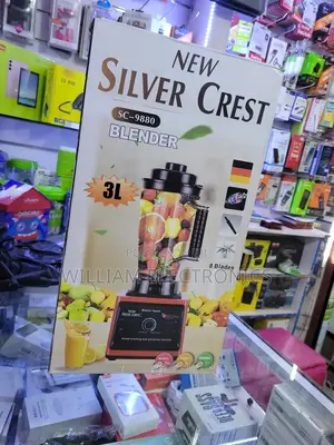 Electric Silver Crest Commercial Blender/3lcommercial blender