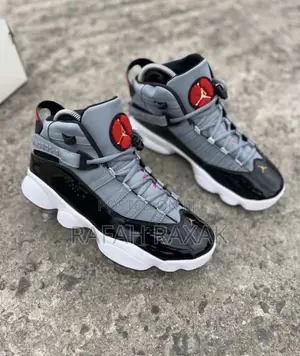 Original Nike Air Jordan 6 Light Graphite Sneakers
