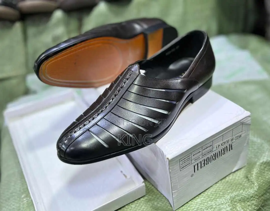 Premium Leather Open Shoe