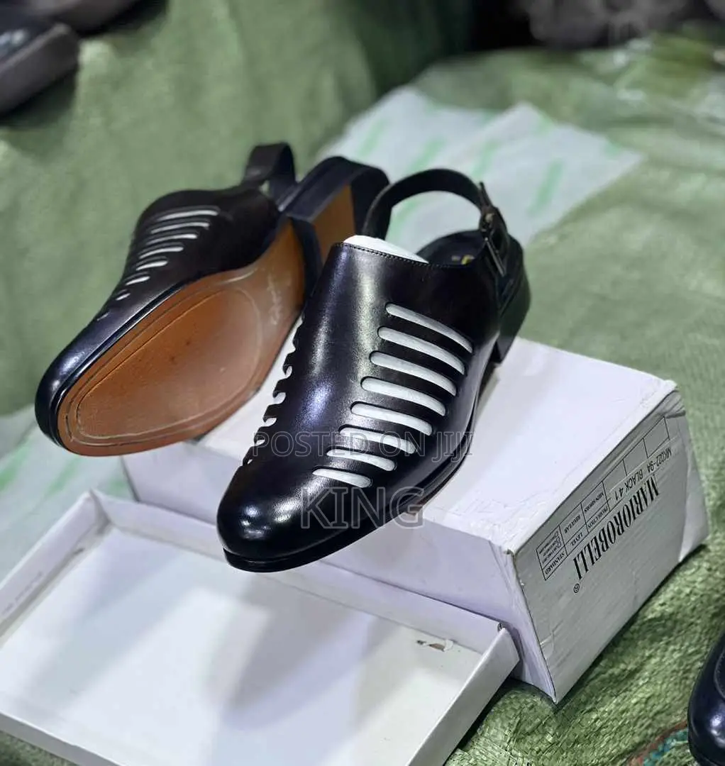 Urbane Leather Open Shoe