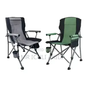 Smart Couch Heavy-Duty Foldable Camping Chair With Armrest