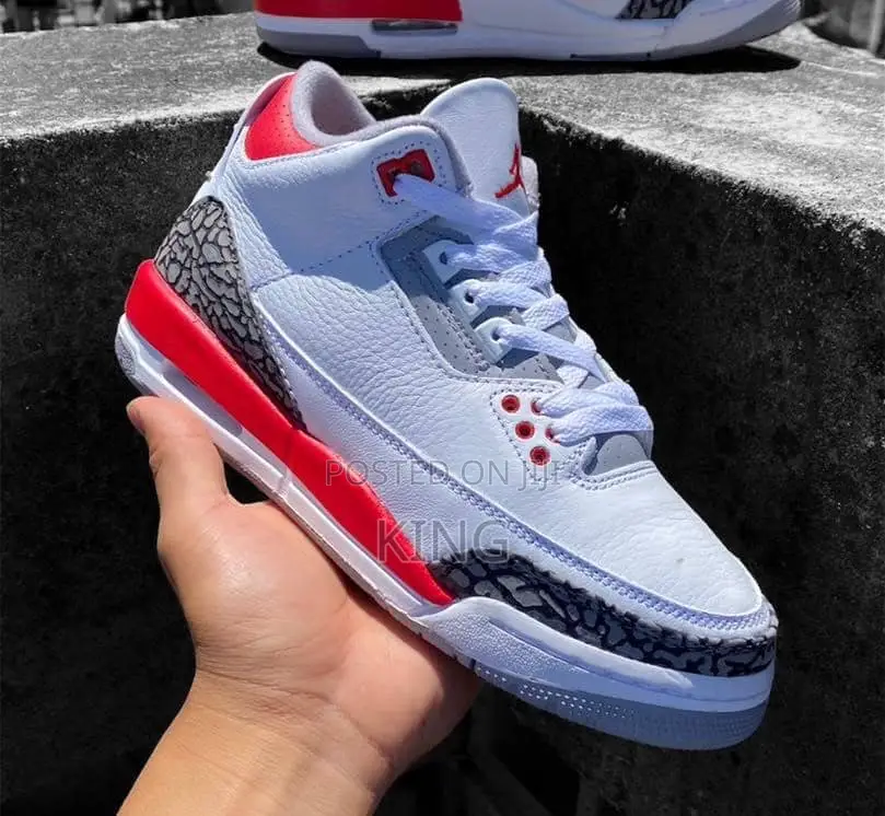 Vogue Air Jordan 3 Fire Red