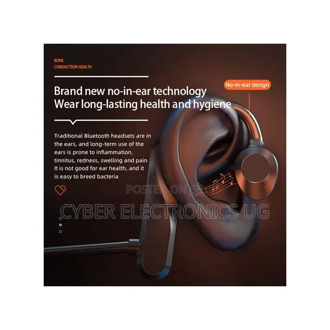 Bone Conduction Bluetooth Headsets Wireless Earphones