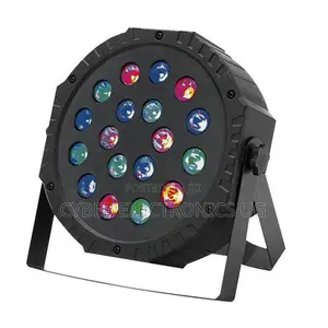 18 Led Stage RGB Dmx512 Stage Flat Par Lighting Dj Equipment