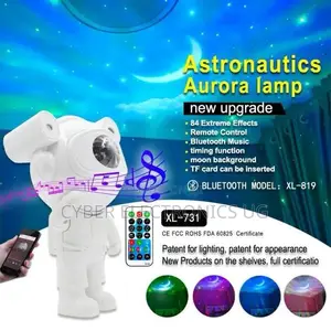 Astronaut Sky Galaxy Stars Projector Lamp Night Light