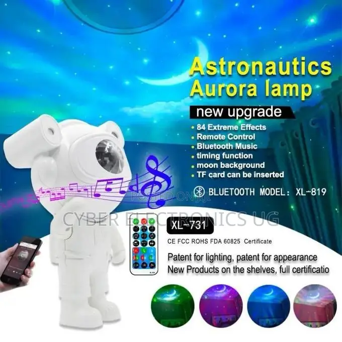 Astronaut Sky Galaxy Stars Projector Lamp Night Light