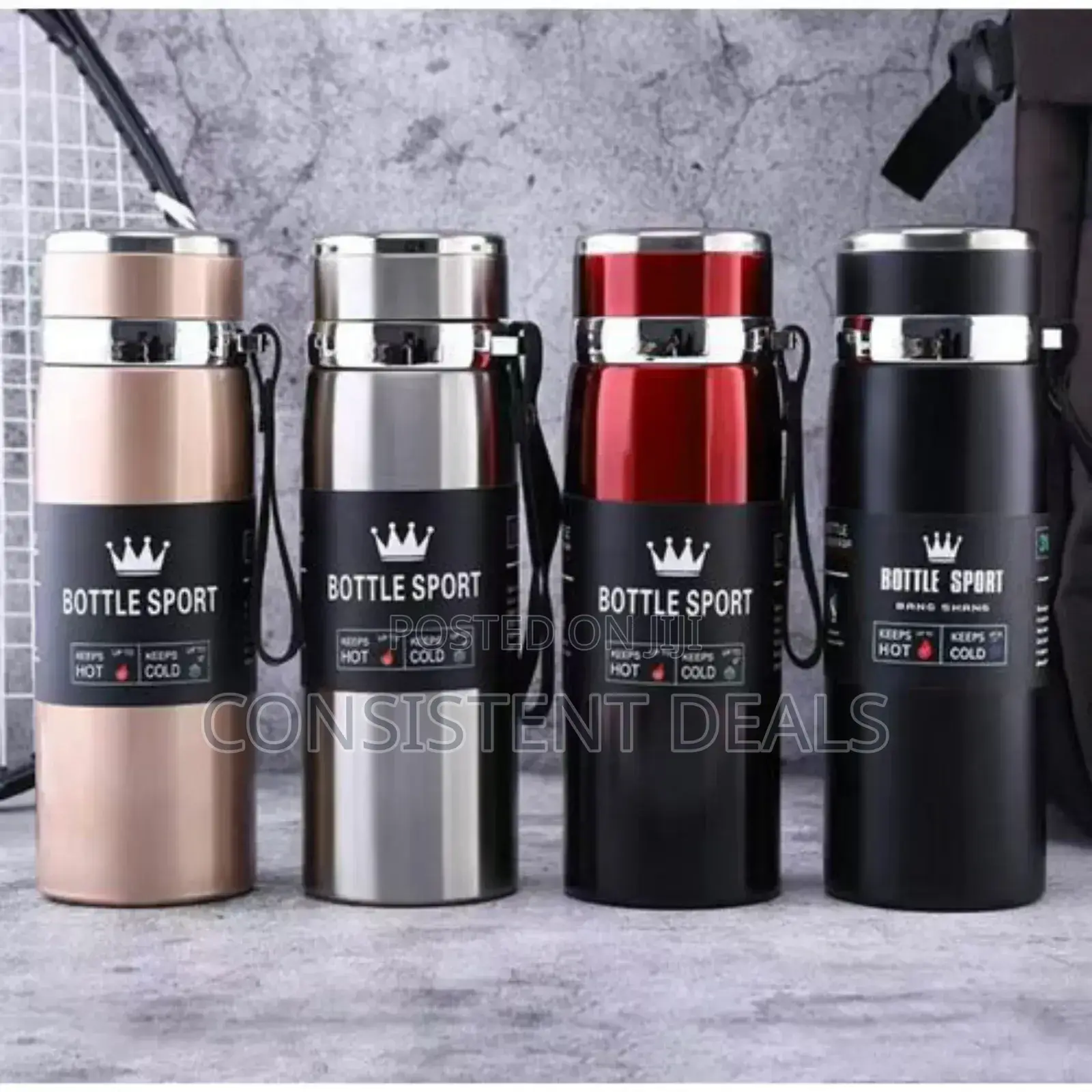 Stainless Steel Portable Vacuum Bottle