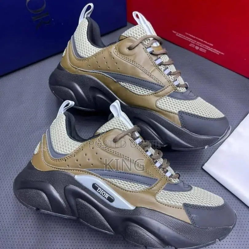 Prime Dior B22 Brown Sneakers