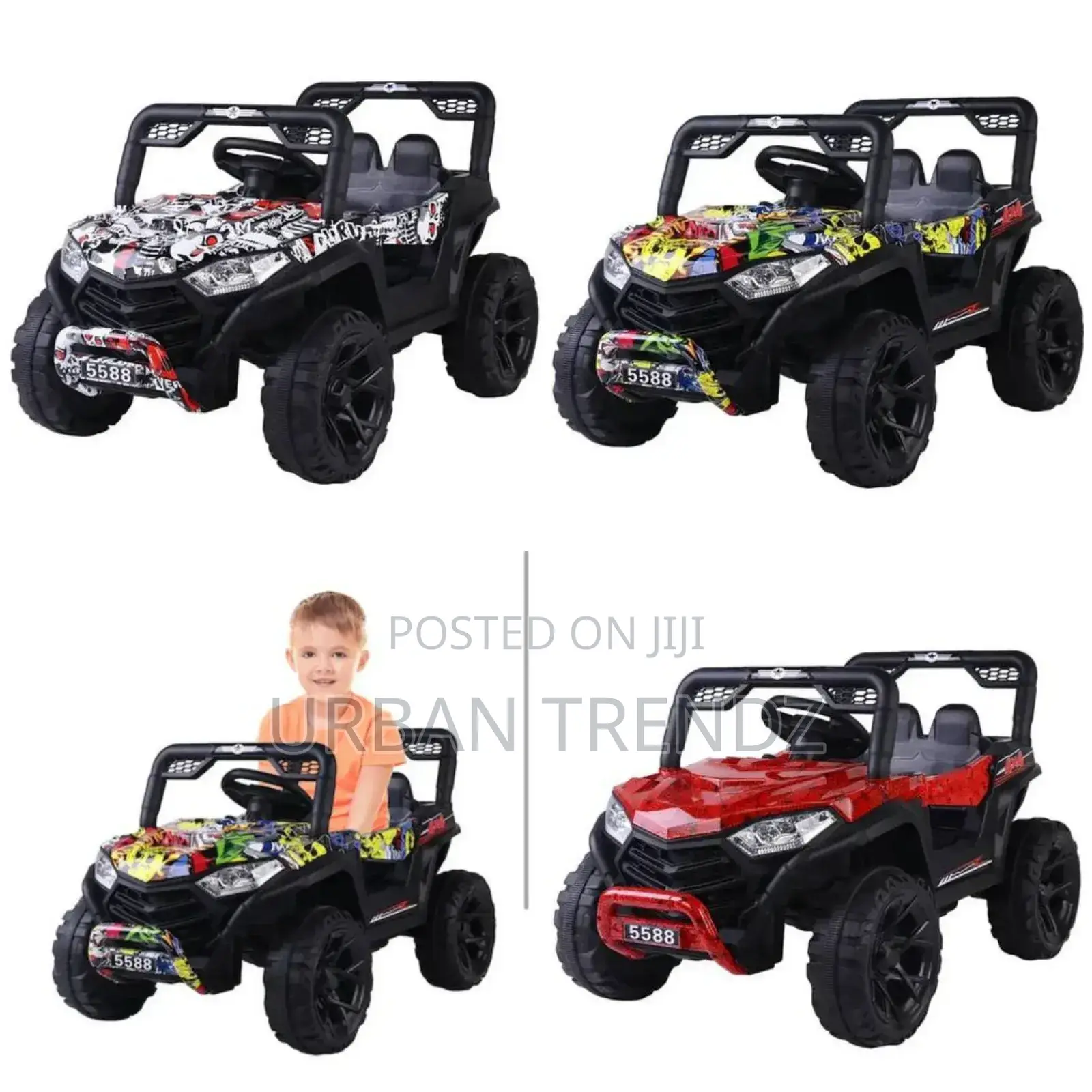 Electric Car for Kids With Remote Control, 12V Ride