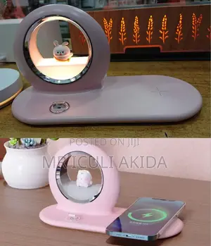 Mobile Phone Wireless Fast Charger With Night Light Function