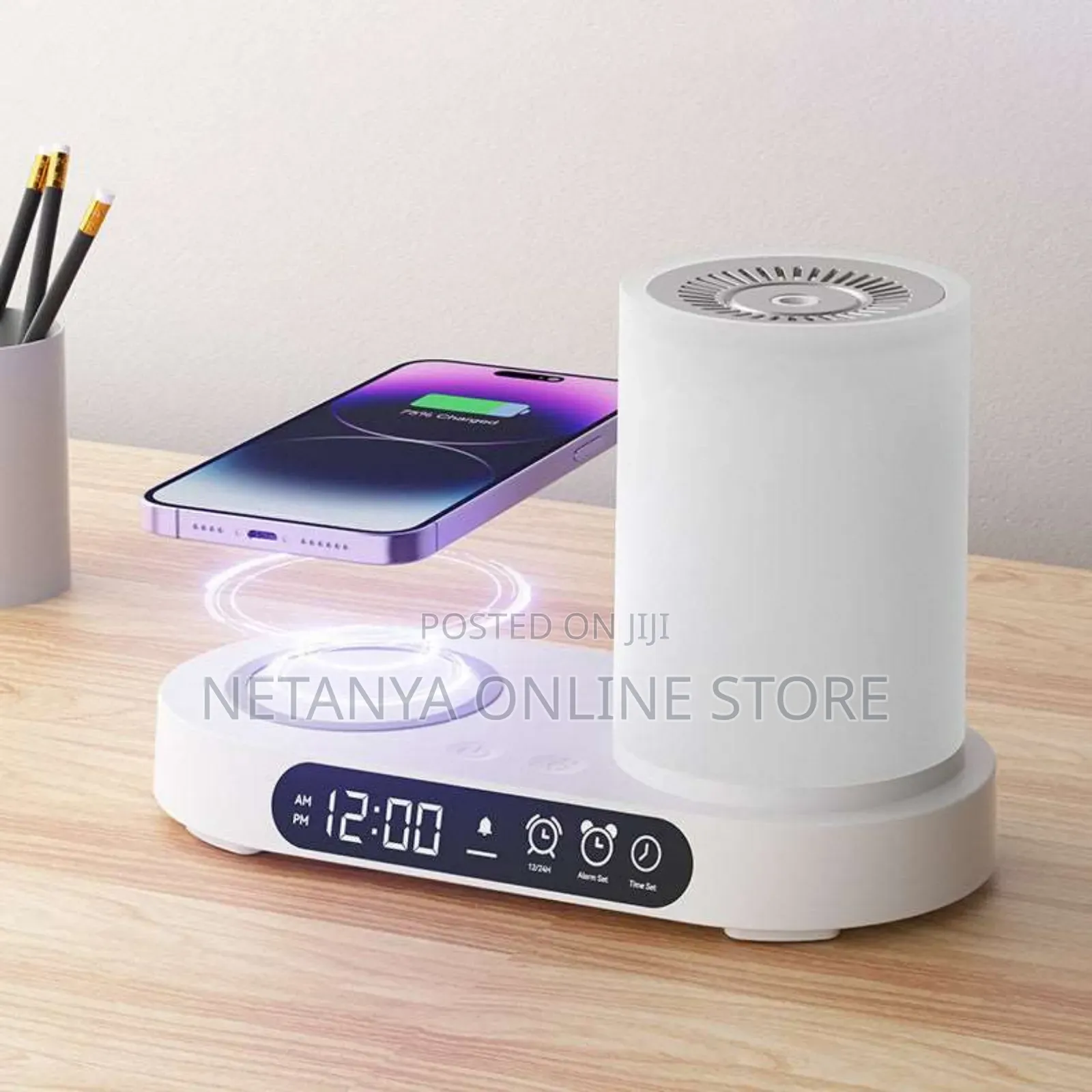USB Smart Aroma Diffuser With Wireless Charger