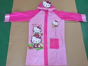Sturdy Smart Hello Kitty Heavy Duty Raincoat for Kids