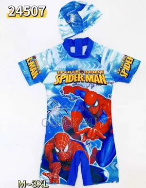 Fabulous Boy's Spiderman Stylish Swimsuit