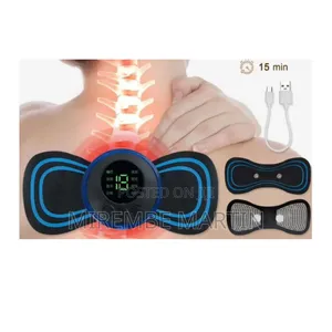 LCD Display EMS Neck Massager.