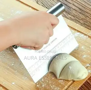 1pc Stainless Steel Dough Cutter