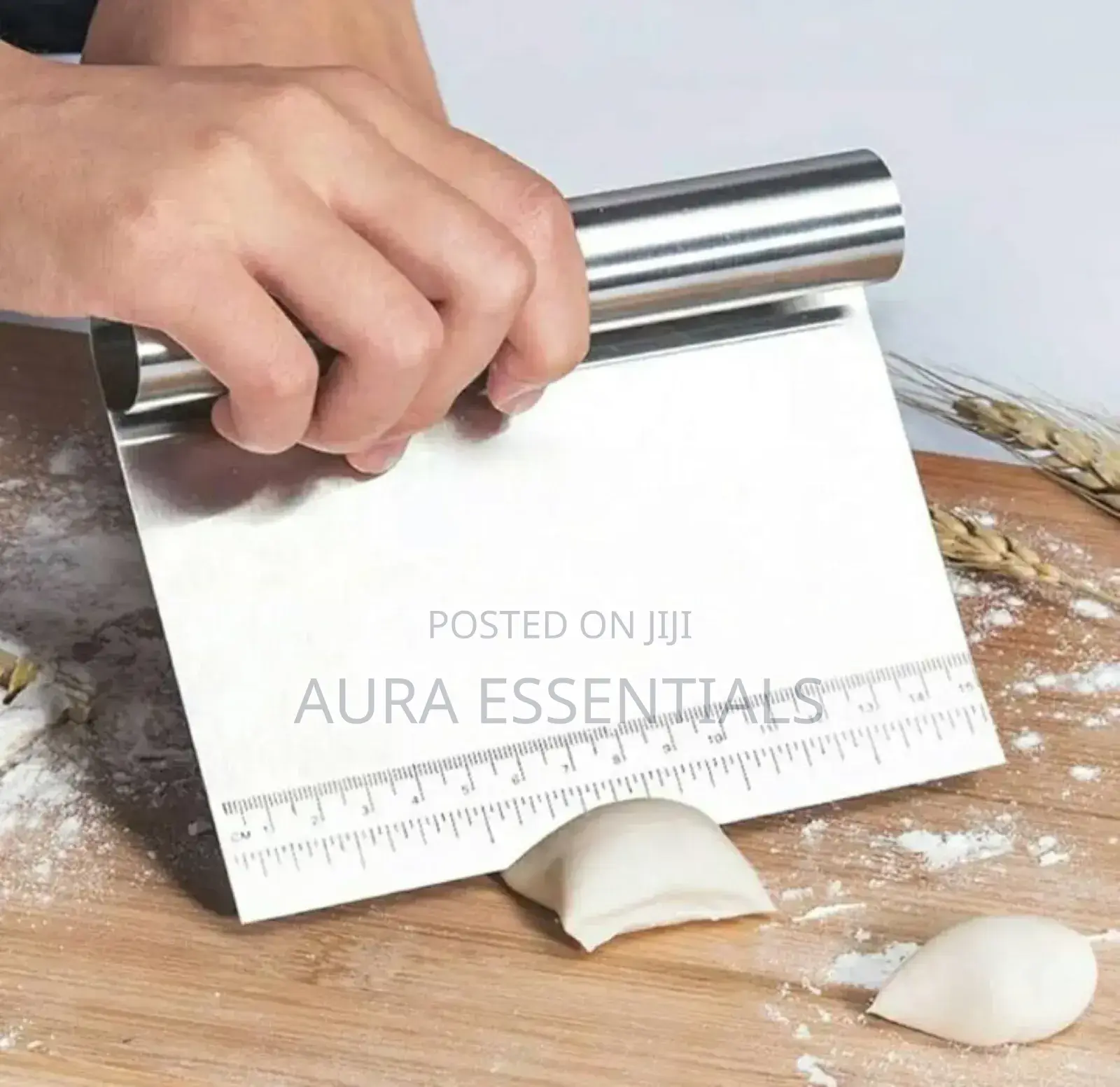1pc Stainless Steel Dough Cutter