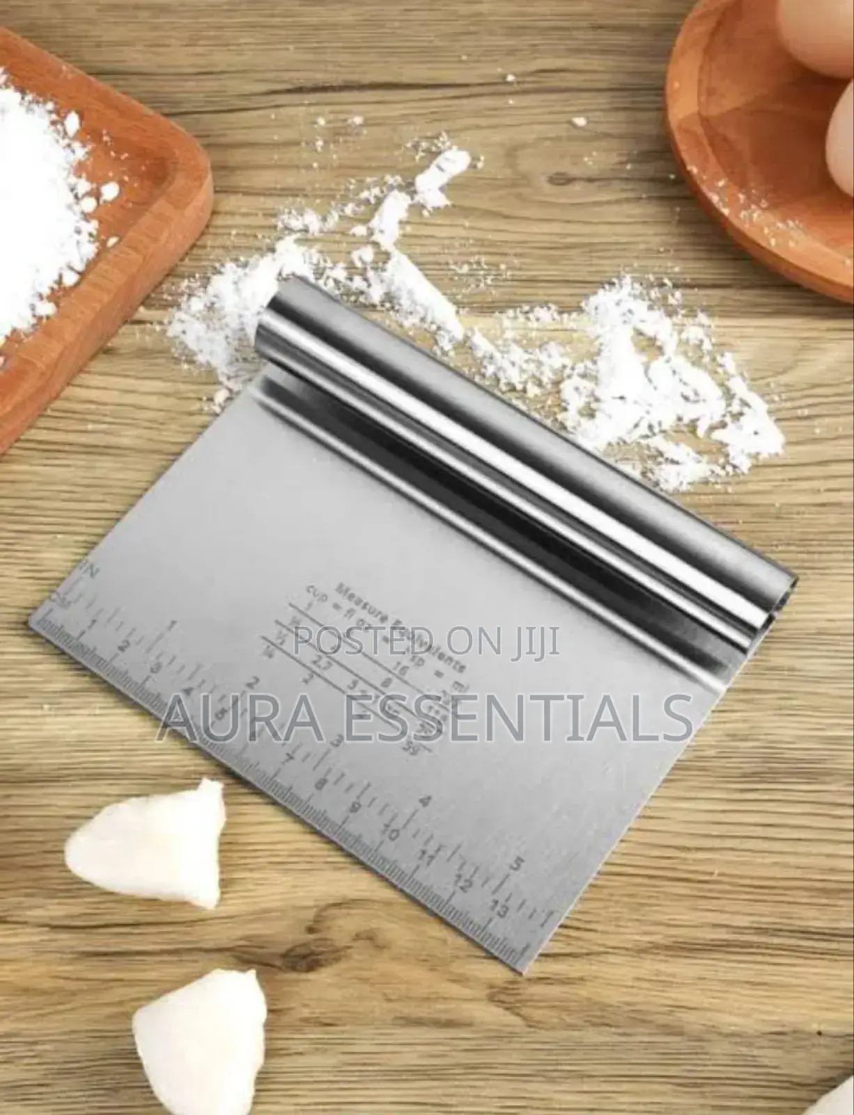 1pc Stainless Steel Dough Cutter