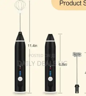 Rechargeable Portable Coffee Mixer