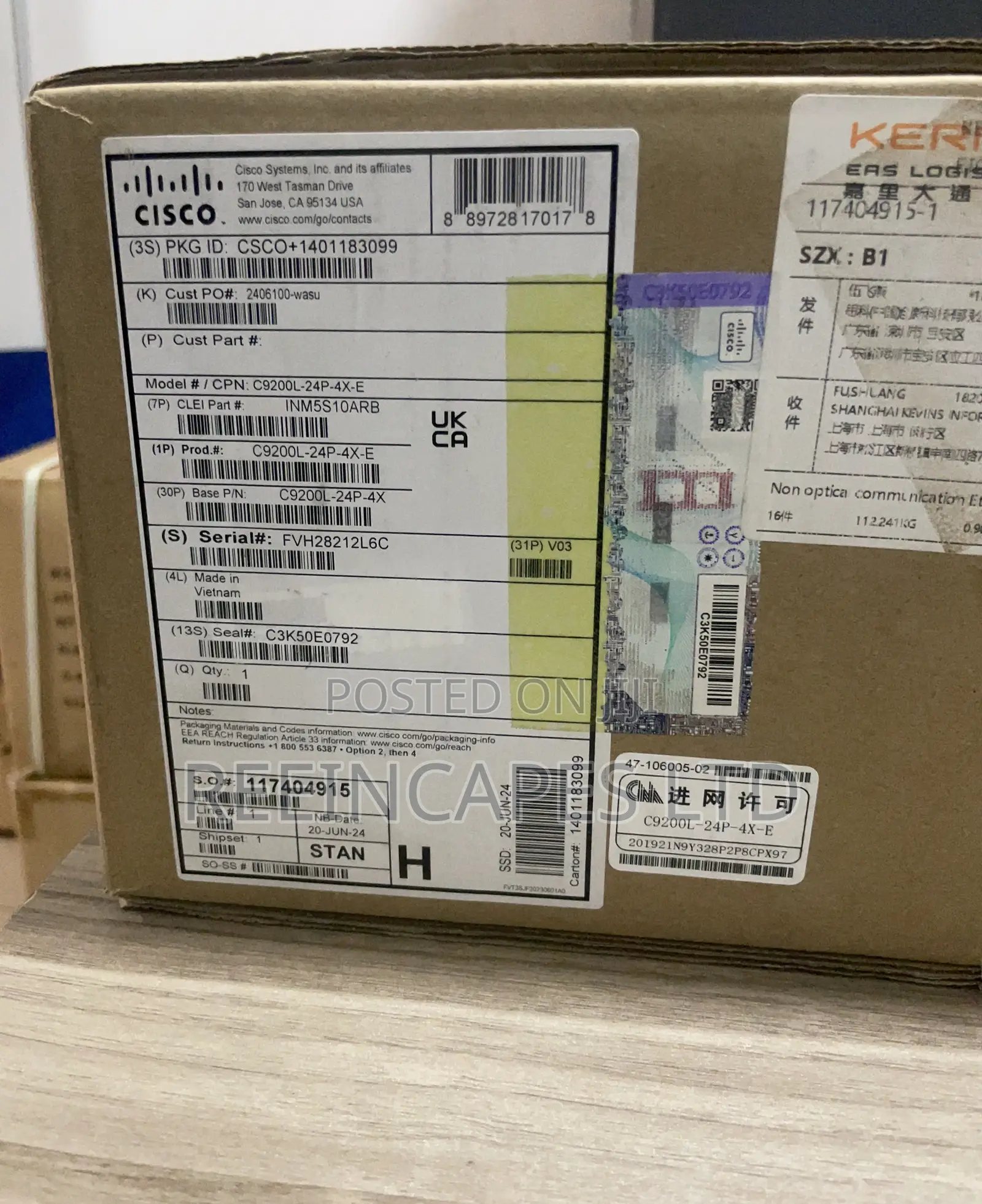 Cisco 9200L 24 Port (9200L 24P 4X E