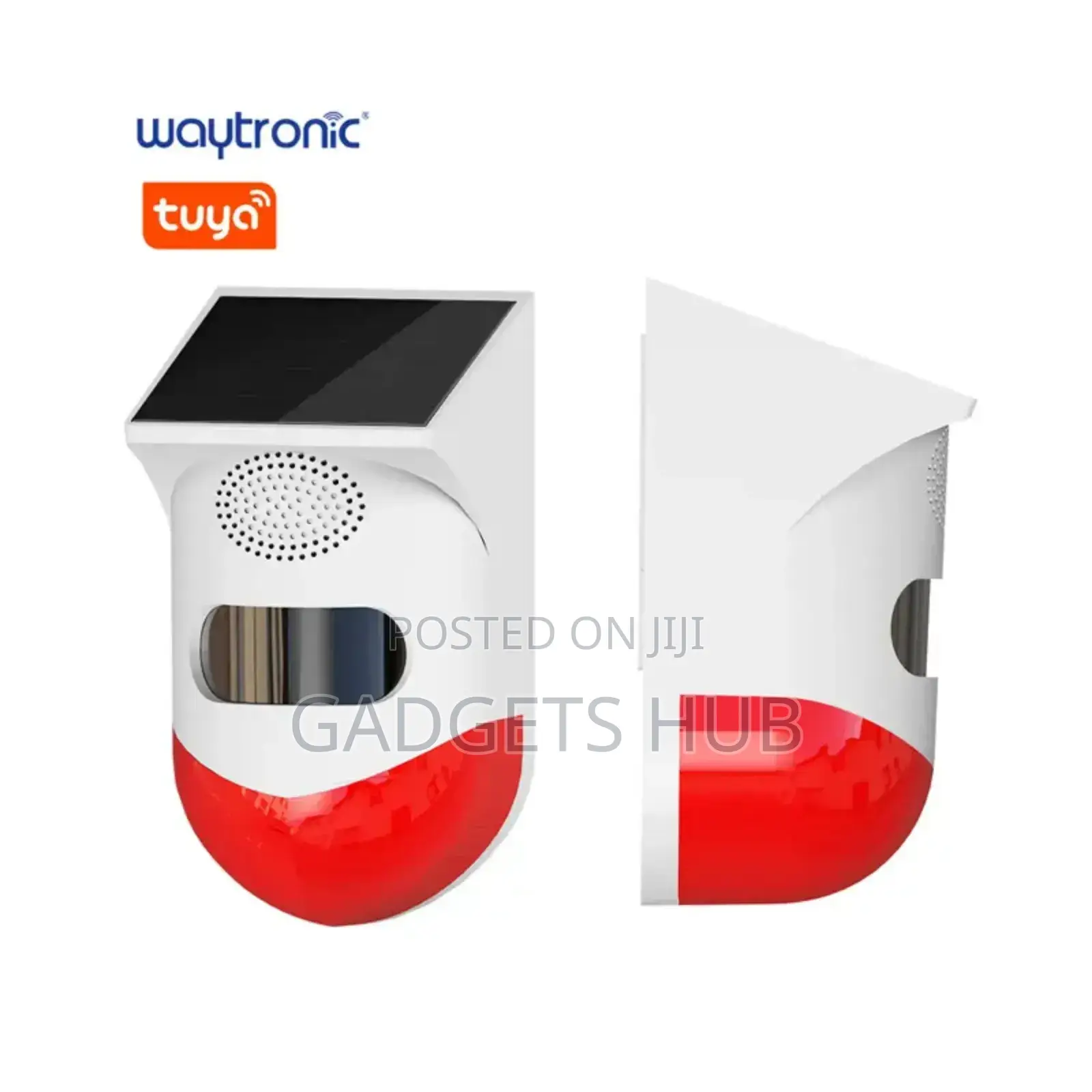 Solar Powered Wireless Infrared Motion Sensor Detector Alarm