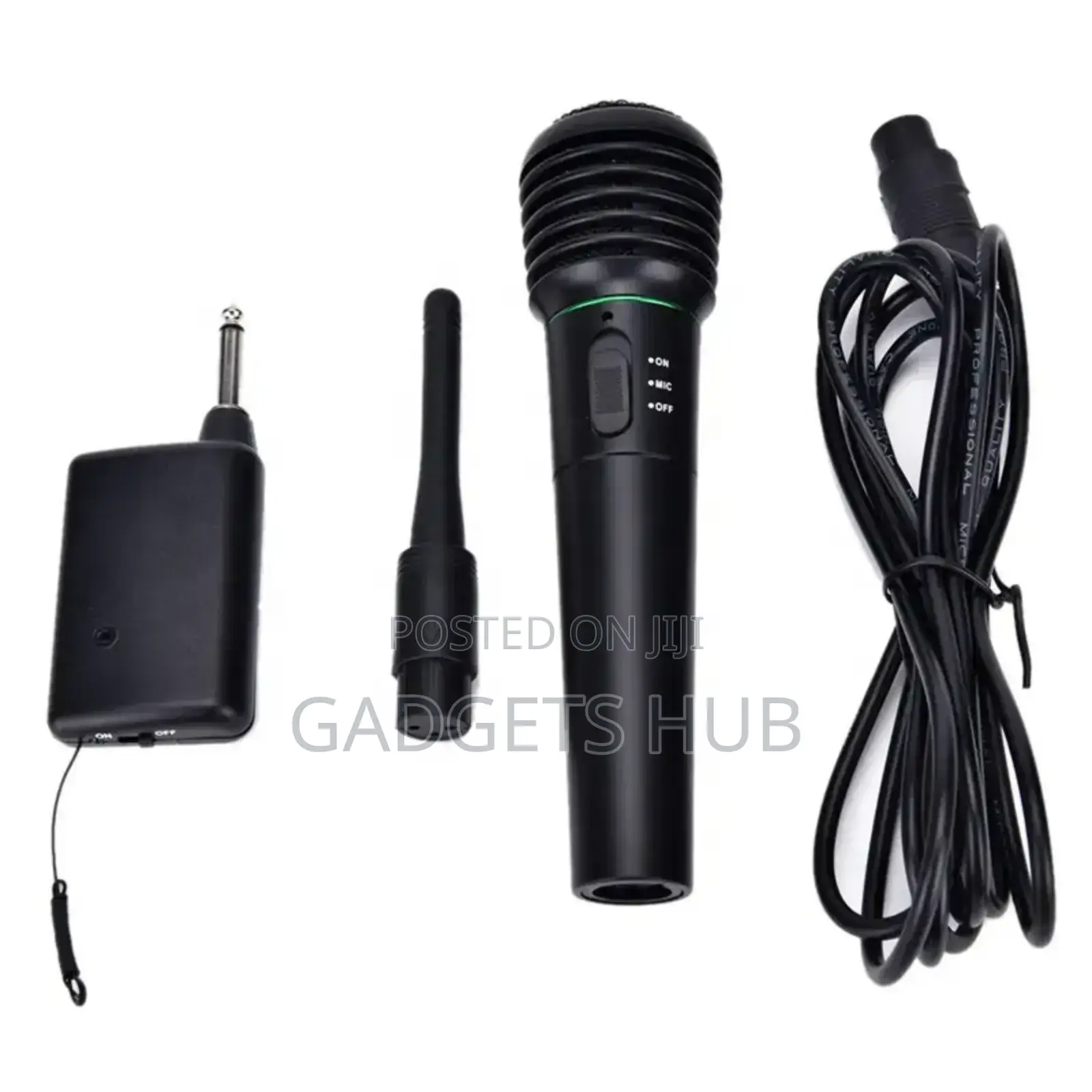 2in1 Professional Wired Wireless Handheld
Microphone Mic