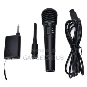 2in1 Professional Wired Wireless Handheld
Microphone Mic