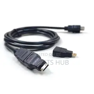 3 in 1 HDTV HDMI Cable 1.5m- Black (New)