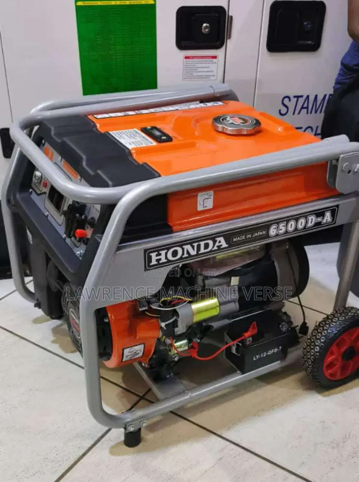 Honda Generator 6500 D-a Key Start