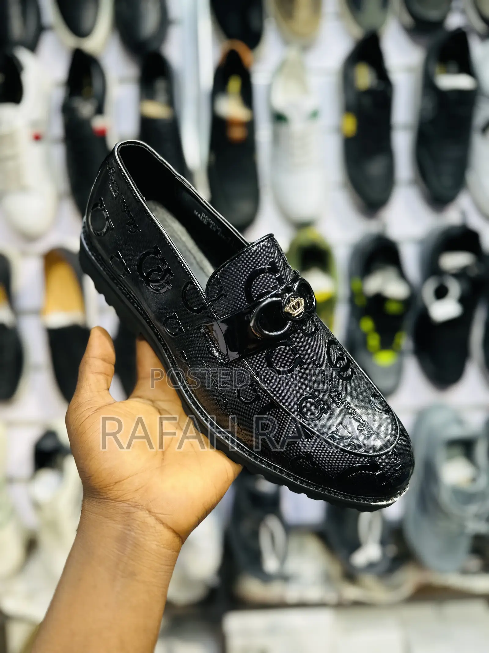 Salvatore Ferragamo Shinny Luxury Loafers