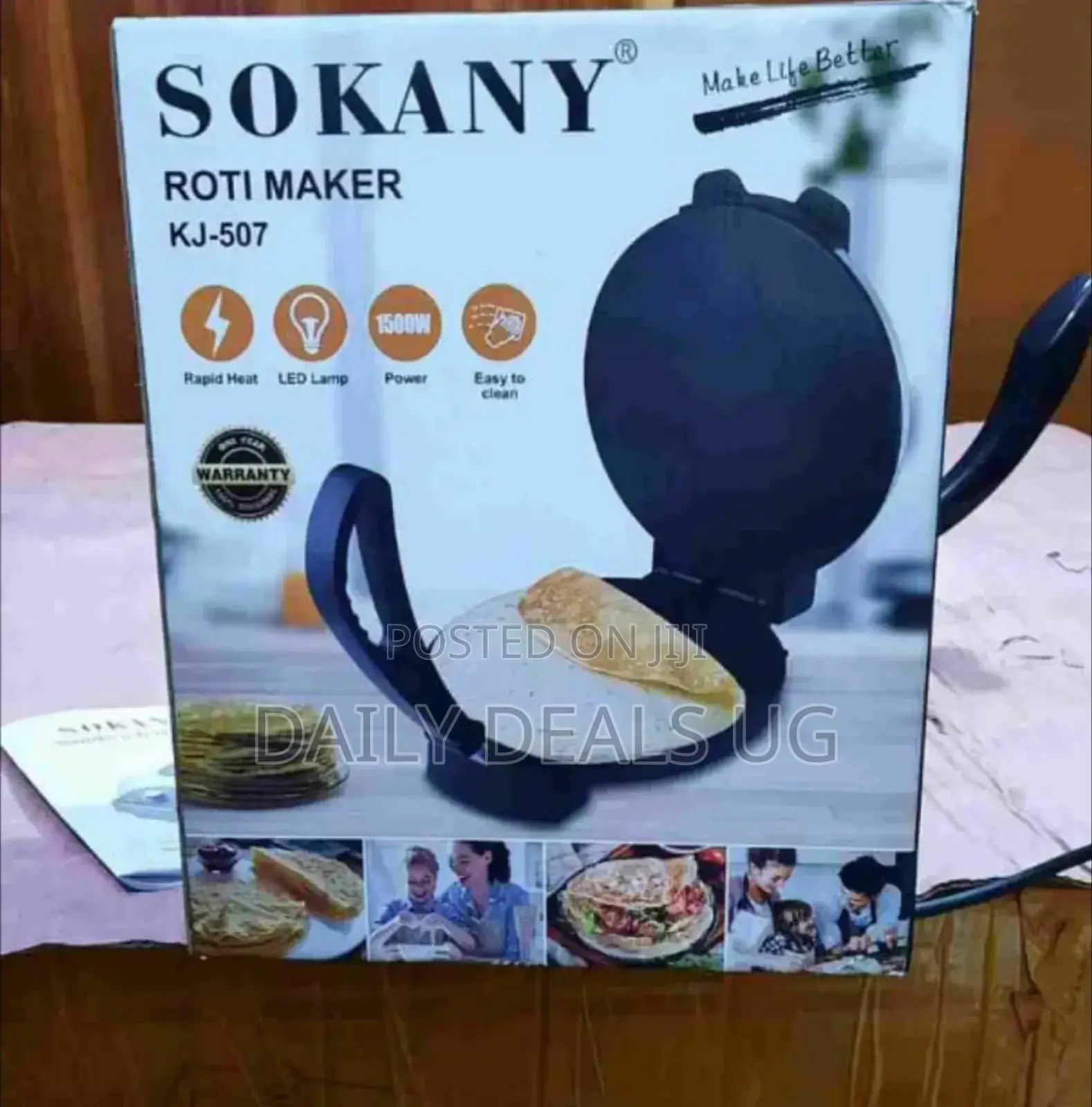 Electric Sokany Roti Maker