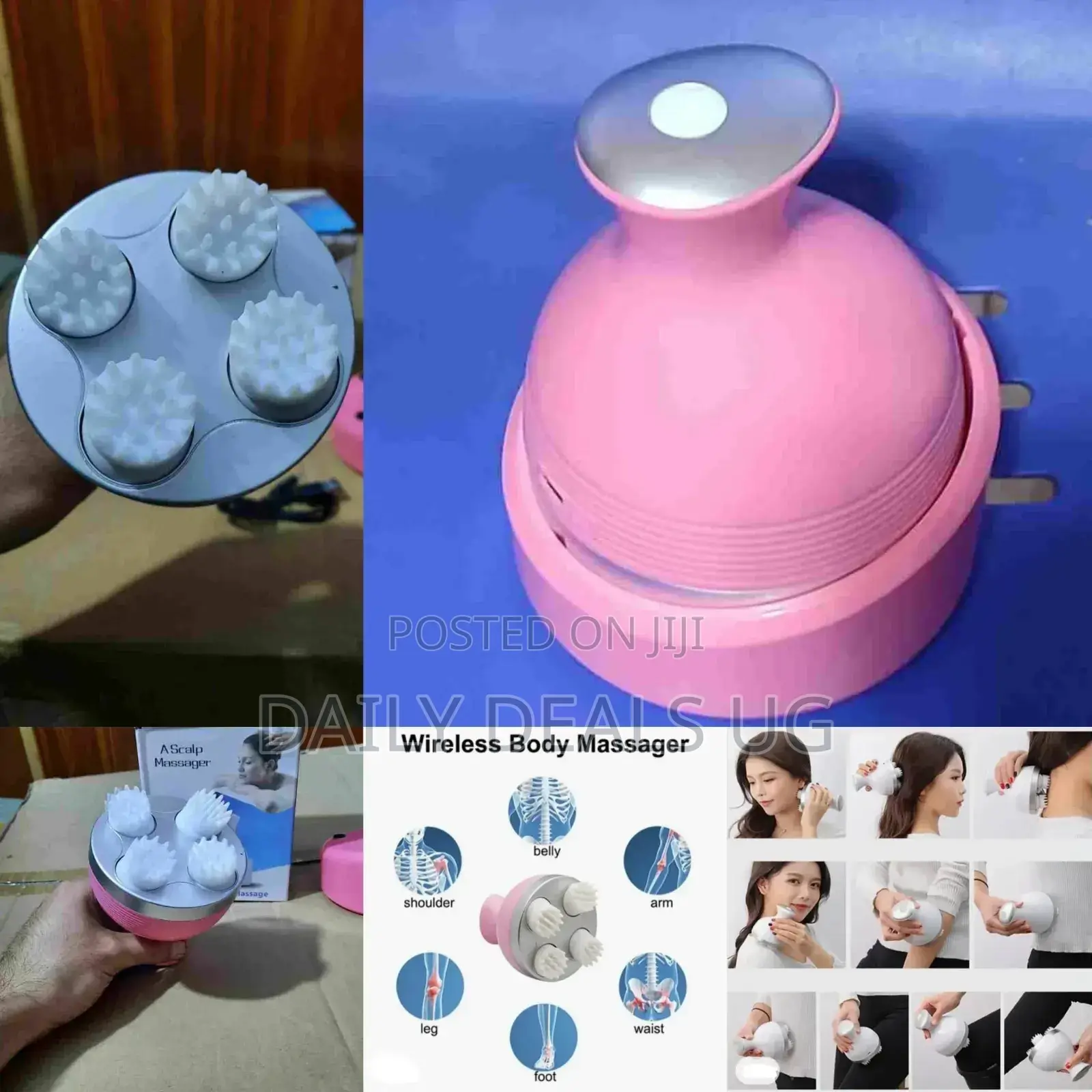 Silicone Wireless Body Massager