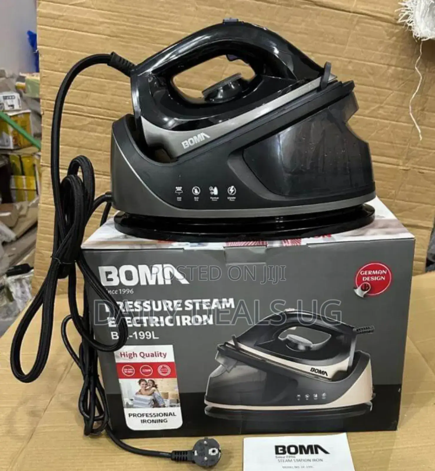 Electric BOMA Steamer Iron
